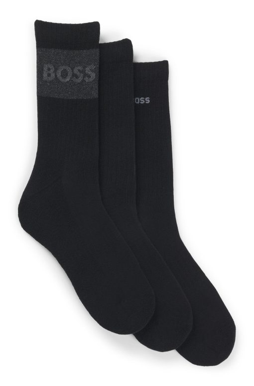 Hugo Boss Socks-Three-pack of socks-hugo by hugo boss