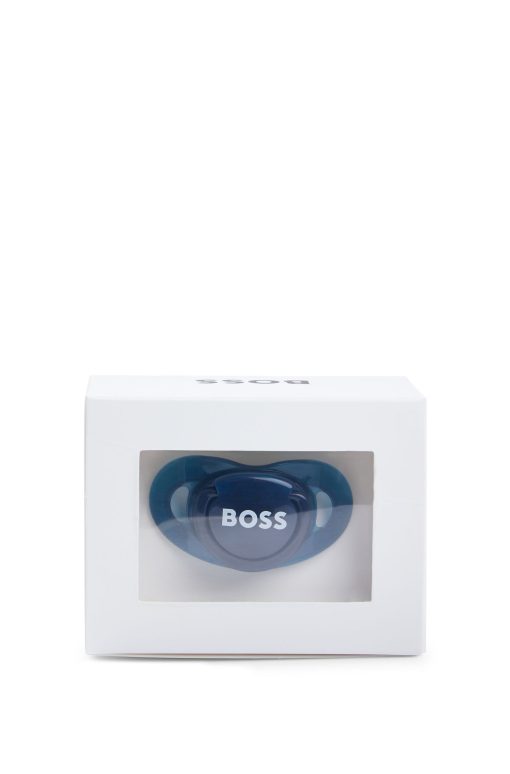 Hugo Boss-Gift-boxed logo dummy for babies-hugo boss store