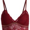 Hugo Boss Underwear, Pajamas, and Socks-Stretch-lace underwired bra with logo trim-boss outlet 3