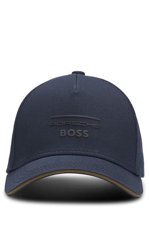 Hugo Boss-Porsche x BOSS cotton-twill cap with collaborative branding-hugo by hugo boss - Image 2