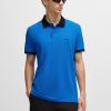 Hugo Boss Polo Shirts-BOSS x Matteo Berrettini waffle-fabric polo shirt-hugo by hugo boss 4