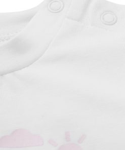 Hugo Boss-Baby T-shirt in stretch cotton with logo print-boss store near me 2