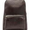 Hugo Boss Bags-Faux-leather backpack with monogram-print front pocket-hugo boss sale 4