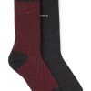 Hugo Boss Socks-Three-pack of short socks with logos-boss hugo 3