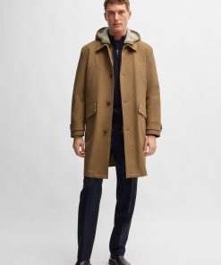 Hugo Boss Jackets and Coats-BOSS SELECTED BY BECKHAM two-in-one hooded jacket-boss hugo 2