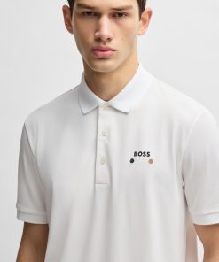 Hugo Boss-Paddy stretch-piqué polo shirt with logo detail-hugo boss outlet 2