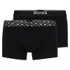 Hugo Boss Underwear-Logo-waistband regular-rise trunks with houndstooth print-boss store near me 4