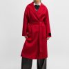 Hugo Boss Jackets and Coats-Hooded coat in double-faced wool-hugo boss sale 3