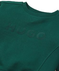 Hugo Boss-Kids’ sweatshirt with embroidered logo-hugo by hugo boss 2