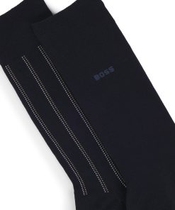 Hugo Boss Socks-Two-pack of regular-length socks-hugo boss sale 2