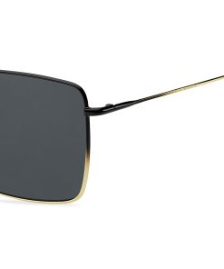 Hugo Boss Eyewear-Tubular-temple sunglasses with black-gold gradients-hugo boss store near me 2