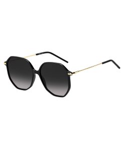 Hugo Boss Eyewear-Black-acetate sunglasses with tubular temples-hugo boss store