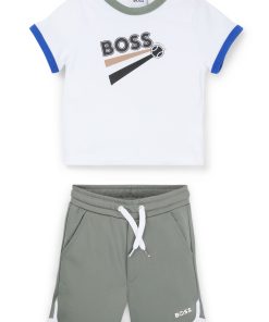 Hugo Boss-Kids’ set of branded shorts and T-shirt-hugo boss near me