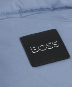 Hugo Boss-Kids’ water-repellent padded gilet with logo details-boss store