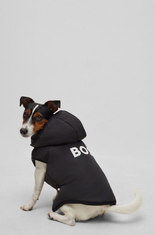 Hugo Boss Dog Accessories-Dog lightweight jacket with logo detailing-hugo by hugo boss - Image 2