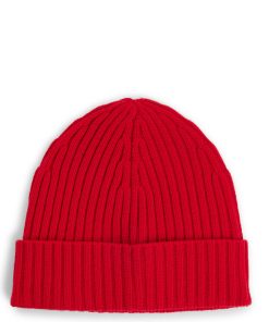 Hugo Boss-Wool beanie hat with logo detail-hugo by hugo boss 2