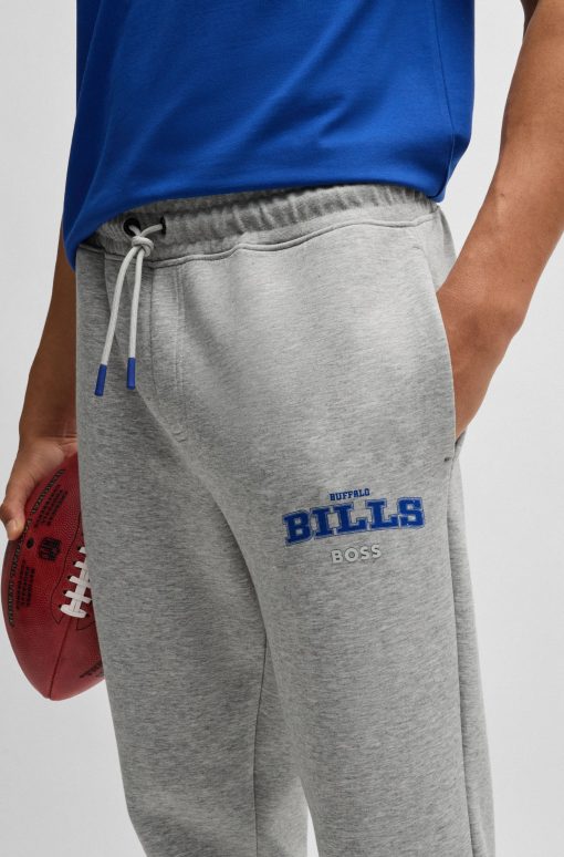 Hugo Boss Sweatshirts and Jogging Pants-BOSS x NFL signature-tape tracksuit bottoms with special branding-hugo boss outlet - Image 2