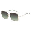 Hugo Boss Eyewear-Gold-tone sunglasses with black end-tips-hugo boss store near me 4