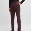 Hugo Boss-Slim-fit tuxedo trousers in cotton velvet-boss outlet 3