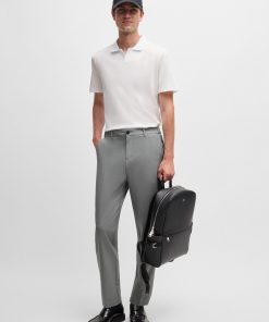 Hugo Boss-Packable slim-fit trousers with four-way stretch-boss outlet 2