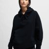 Hugo Boss Sweaters and Cardigans-All-gender relaxed-fit hoodie in cotton terry-hugo boss store 4