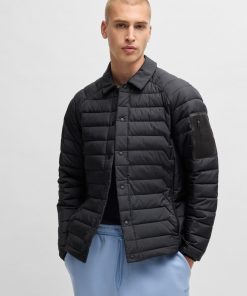 Hugo Boss Jackets and Coats-Water-repellent jacket with lightweight insulation-hugo by hugo boss