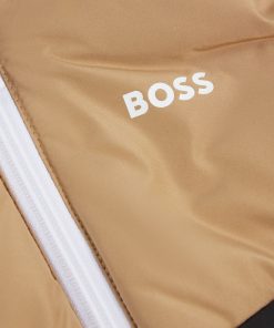 Hugo Boss-Kids’ hooded color-block jacket with padding-boss near me