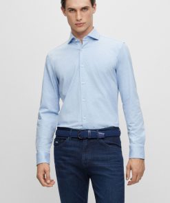 Hugo Boss Shirts-Casual-fit shirt in stretch cotton-boss store