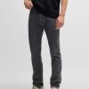 Hugo Boss-Delaware slim-fit jeans in blue soft-motion denim-boss hugo 3