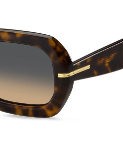 Hugo Boss Eyewear-Patterned-acetate sunglasses with gold-tone hinges-boss store 2