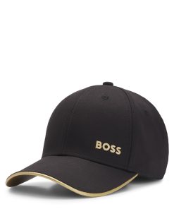 Hugo Boss-Logo-print cap in cotton twill-boss near me