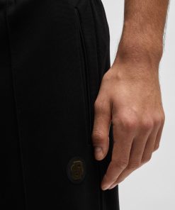 Hugo Boss Sweatshirts and Jogging Pants-Tracksuit bottoms with Double B monogram-hugo boss sale 2