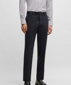 Hugo Boss-Slim-fit trousers in super-stretch cloth-hugo boss sale