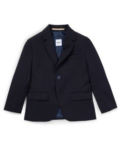 Hugo Boss-Kids’ suit jacket in stretch wool with signature lining-hugo boss store near me